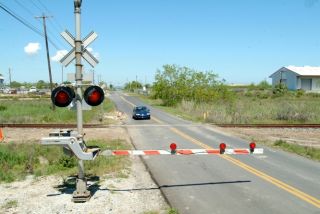 crossing railroad rail approaching must train stop small arms approach nearest vehicle if when big driverstest test info kindness act