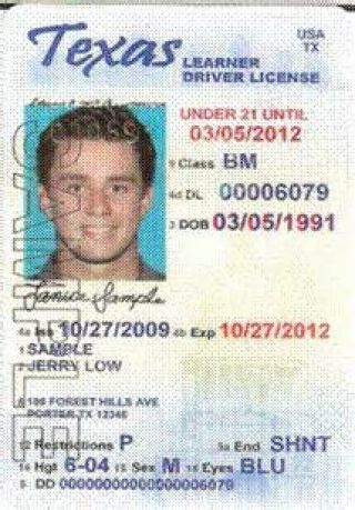 license sample test drivers age who under  the  drivers Potential  Texas are must of